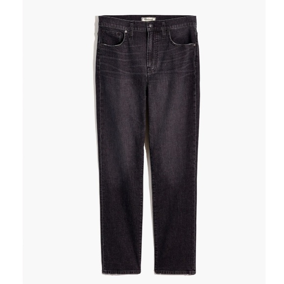 Madewell The Perfect Vintage Crop Jeans in Black Gray Sumner Wash Size 29 - Picture 16 of 16